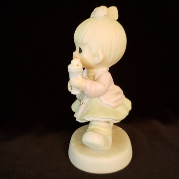 Vtg Precious Moments Porcelain Figurine 1996 "Our Club Is Soda-Licious" … - Picture 2 of 8